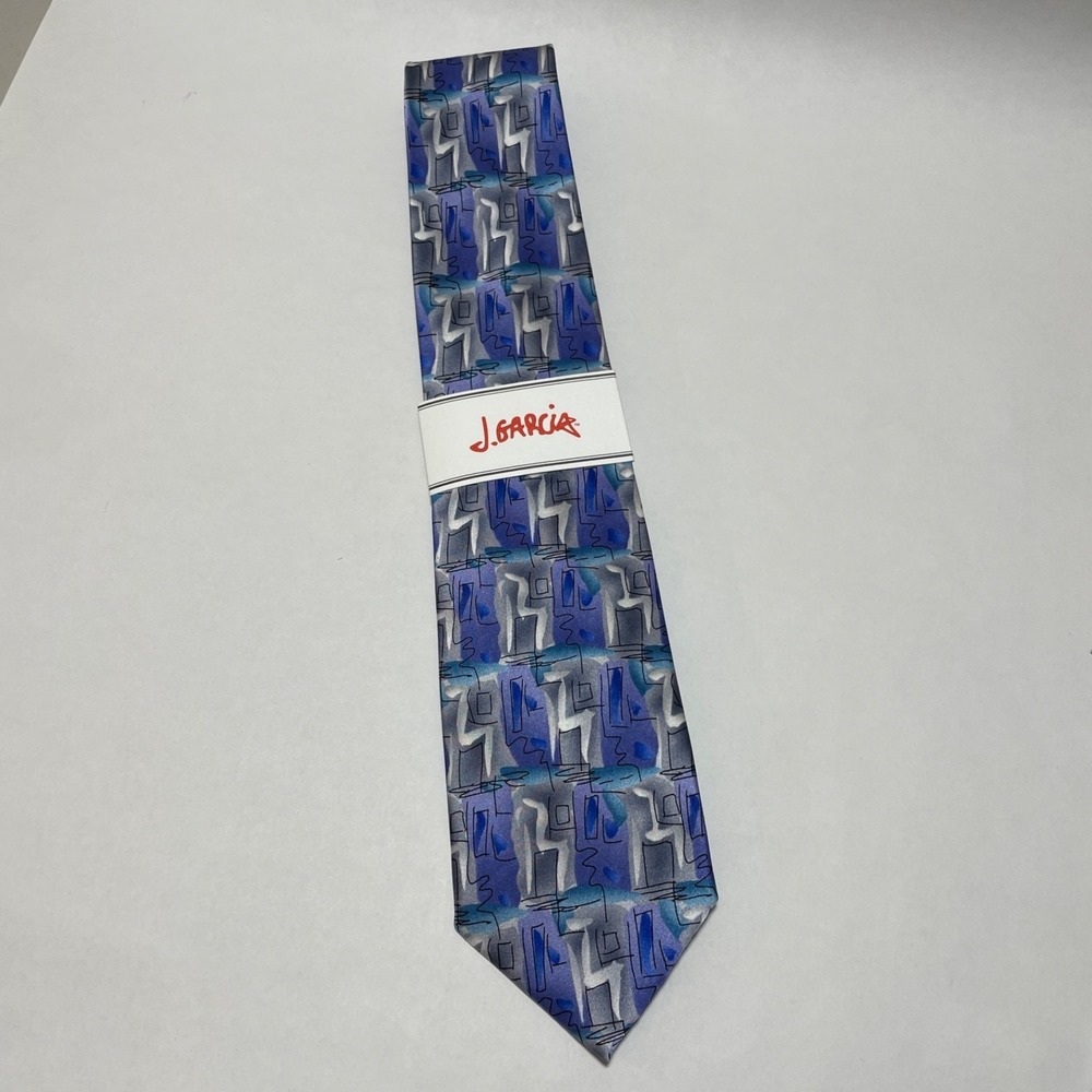 J. Garcia NEW Aztec Objects Collection Fifty Three Tie  NEW‎ 60" L 3-1/2" wide